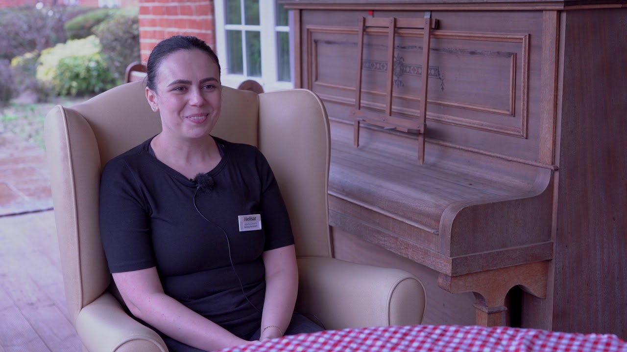 Covid-19 vaccinations at Princess Christian Care Home, Woking