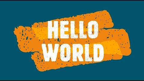 HELLO WORLD || complete explanation || c programming