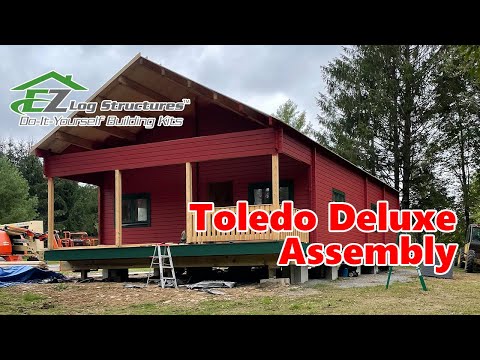 EZ Log Structures  - Toledo Deluxe Build