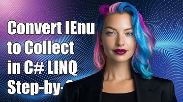 How to Convert IEnumerable to Collection in C# Using LINQ: A Step-by-Step Guide