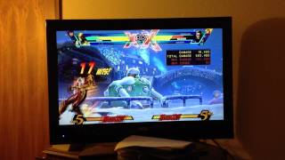 UMvC3: Nova Corner Combo (Sentinel Assist) 750k damage