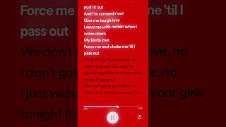 one of the girls [give me tough love] - jennie kim, lily-rose depp & the weeknd (sped up)┊serein. Resimi