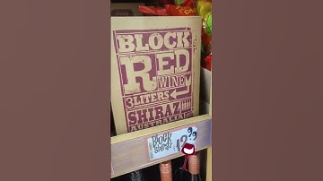 Trader Joes Block Boxed Wine Review #shorts