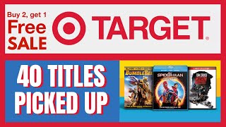 Target Buy 2 Get 1 FREE Sale | 40 Blu-ray & 4K Titles Picked Up