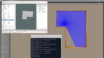 ROS Simulation tests on Wall Following Algorithm #2
