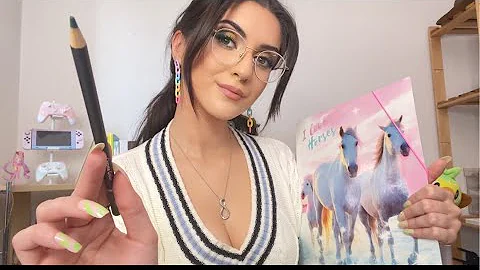 That Art Girl Draws You In Class ~ ASMR Personal Attention