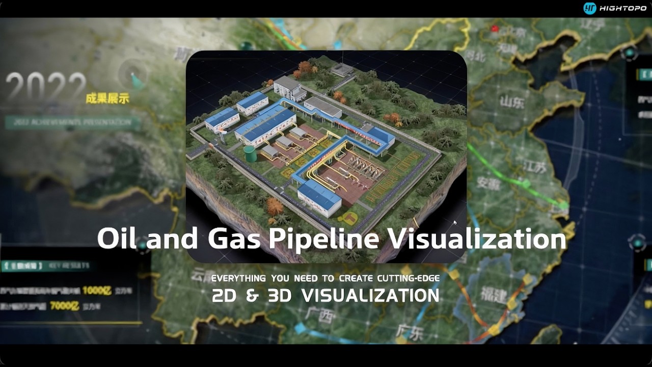 Digital Twin Visualization for Oil & Gas Pipeline Transportation - YouTube