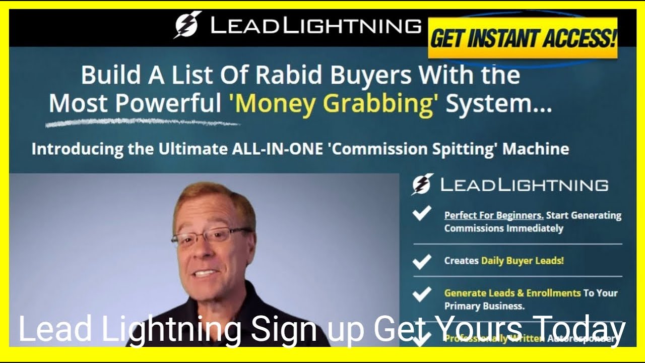 Lead Lightning and Power Lead System - How to promote primary business 2021