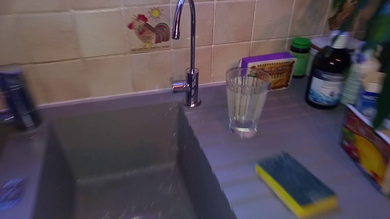 Montage purificateur d'eau 4 en 1 montage 1