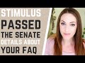 Senate Passes Stimulus - Unemployment Boost Extension $10,200, EITC, Child Tax, Health Care, $1400