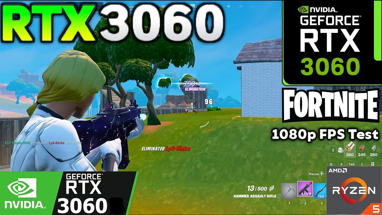 Fortnite RTX 3060 FPS Test in 2025 - YouTube