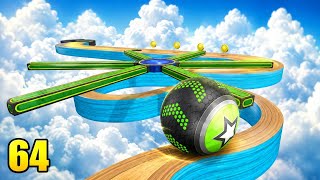 Going Balls Super Speedrun New Gameplay Level 64 ⚽🙂