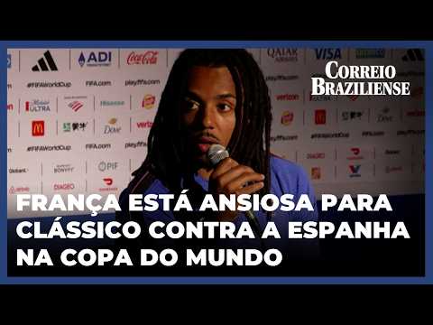 FRANÇA SE PREPARA PARA ENFRENTAR ESPANHA EM CLÁSSICO EUROPEU