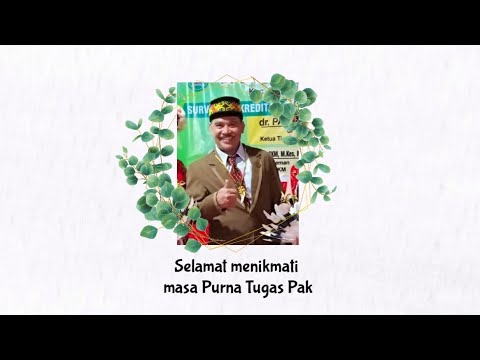 Video Ucapan Selamat Pensiun Purna Tugas Pak Haji Youtube<script async src=