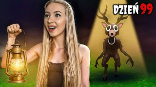 PRZETRWAŁAM 99 NOCY W LESIE! screenshot 2
