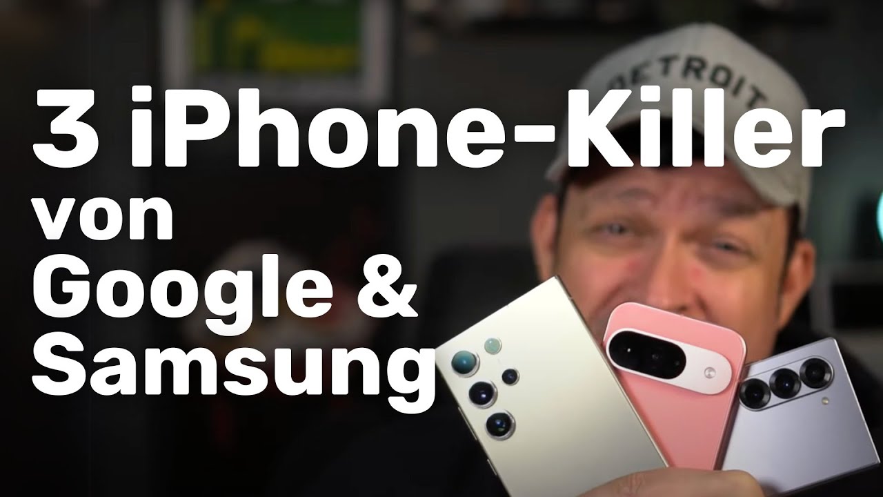 Drei iPhone-Killer mit Android von Google und Samsung - YouTube
