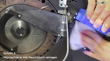 MultiCash | Reinigung in 3 Schritten