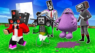 All Episodes Of Baby Mikey Jj Family Vs Grimace Shake In Minecraft - Maizen