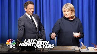 Celebrity Martha Stewart Teaches Seth How to Make Strata and Homemade Pop-Tarts Profile