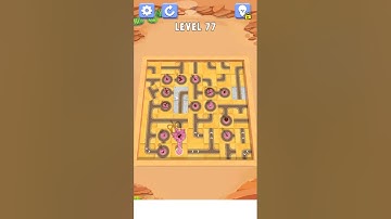 Water Connect Puzzle game New Update (#Level 77) - TOP GAMES FOR YOU! #shorts