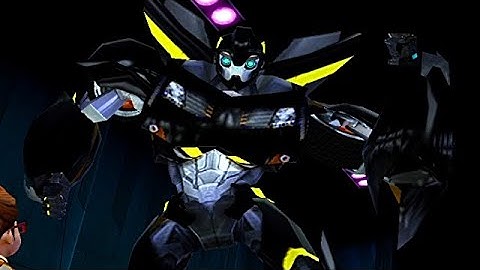 Transformers: Prime - The Game | Stealth Bumblebee Vs. Knockout (With Cutscene Showcase)