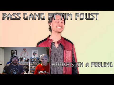 Reacting to Hooked on a Feeling | Acapella Cover ft. Tim Foust