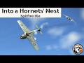 Spitfire Escort Mission in a Hornets' Nest (Spitfire vs. Fw190s)