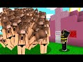 KIZLAR TUSUNAMİ VS EV!! - Minecraft