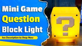 Mini Game Question Block Night Light with Sound Smart Pick screenshot 5