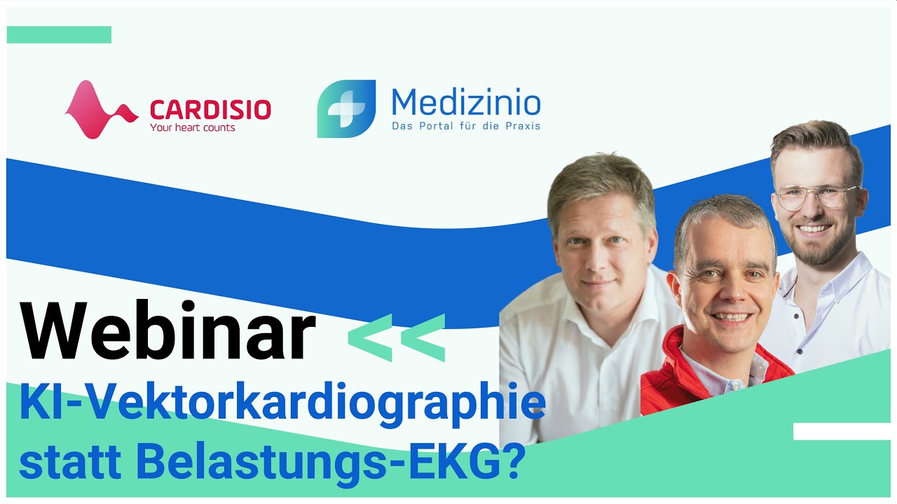KI-Vektorkardiographie statt Belastungs EKG - Cardisio X Medizinio ...