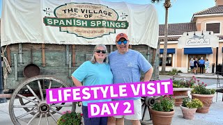 The Villages Florida Lifestyle Visit | Spanish Springs Town Square