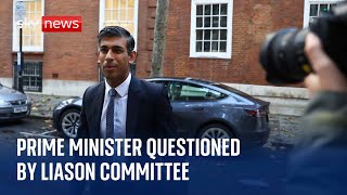 Rishi Sunak questioned by Liaison Committee on global issues, economy & public services