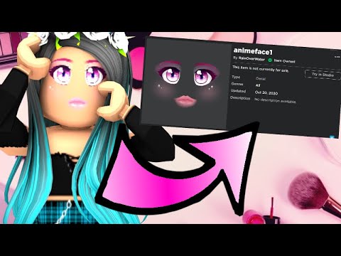 NEW ANIME FACES IN ROBLOX   YouTube