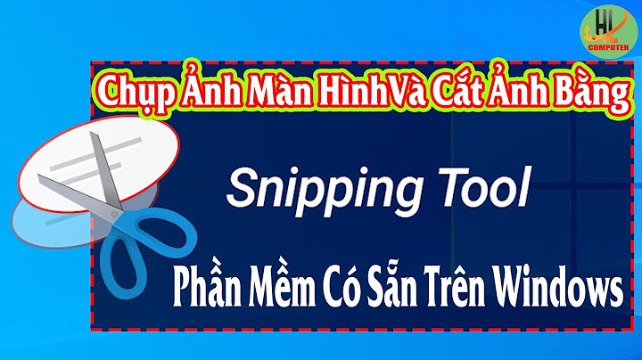 Hướng dẫn cắt ảnh trên máy tính