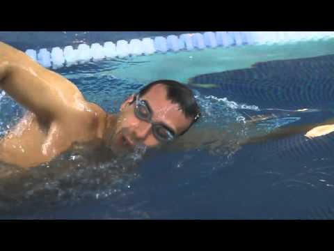 Front crawl / Freestyle Swimming technique - over water arm action