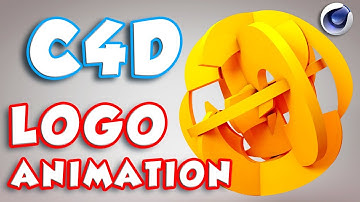 Cinema 4D Tutorial - LOGO Animation | C4D LOGO Animation Tutorial