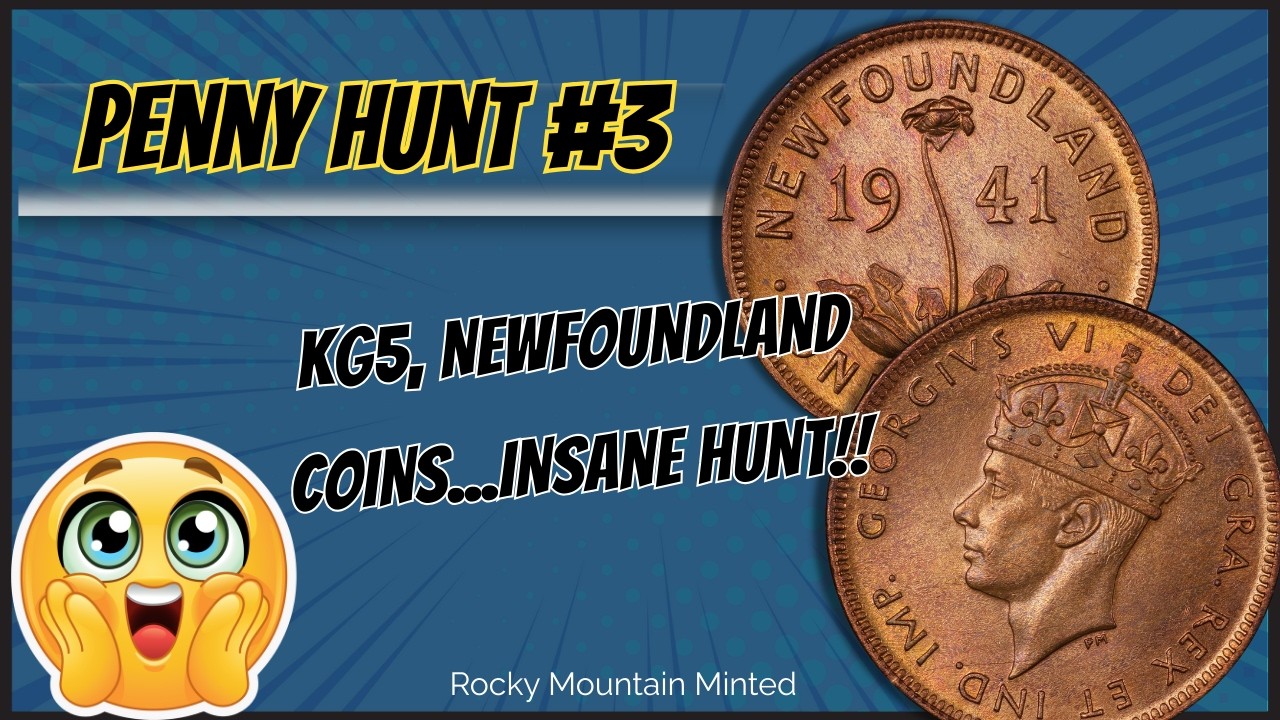 INSANE Penny Hunt #3! Newfoundland Pennies, Wheat Cents & Old Canadian Coin Haul