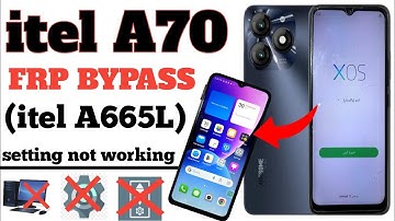 All Itel Android 14: GOOGLE/FRPBYPASS Without Pc / No Android HiddenSetting / Setting Not Opening