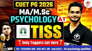 MA Applied Clinical Psychology at TISS 💎 | MOST WANTED University | CUET PG MA/MSc Psychology 2026 screenshot 4
