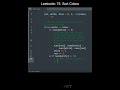 Leetcode 75. Sort Colors in Python | Python Leetcode | Python Coding Tutorial | Python Coding ASMR