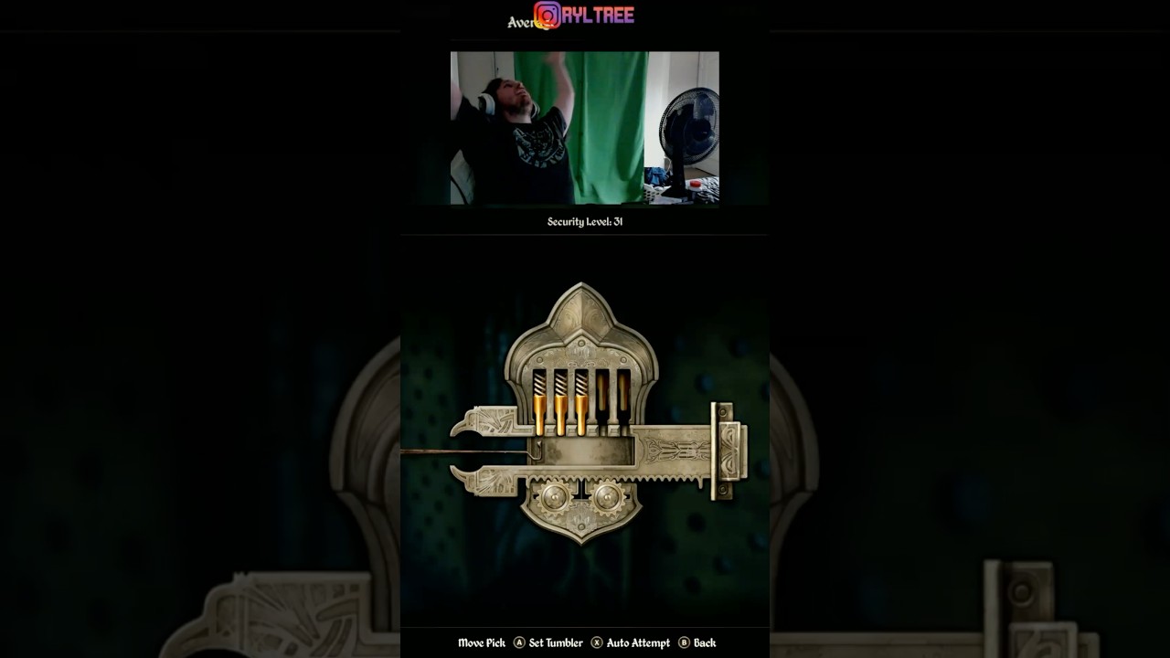 2 Minutes of The MOST PAINFUL Lock Picking Mechanic in Gaming…