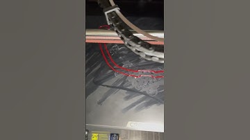 How the K1 Max lays its first layer. #3dprinting #creality #asmr #satisfyingvideo