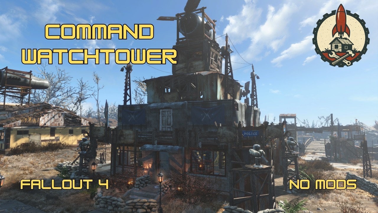 Build Watchtower Rangers COMMAND WATCHTOWER | Quick Build + Tour (No Mods) - YouTube