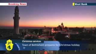 Christmas Eve in Bethlehem: Thousands of worshippers flock to Jesus' birthplace