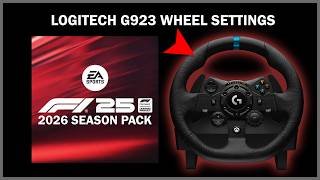 F1 25 2026 Update BEST G923 Wheel Settings (Xbox &amp; PlayStation)