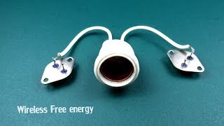 Wireless Electric Free energy Generator Using Spark Plug & Copper Wire, Science School Project 2019