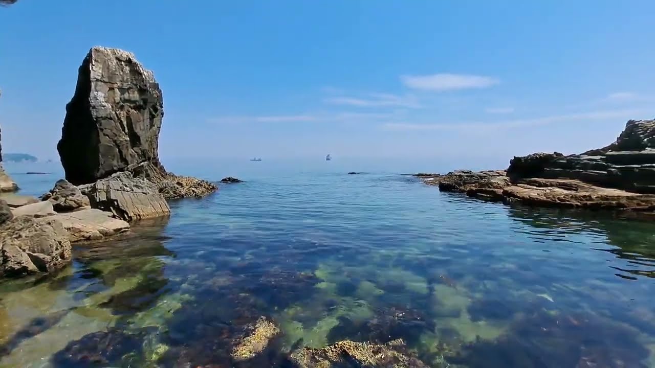 시원한바다#동해시가볼만한곳 #고불개해변#Angel’s Dream ,Home (no copyright music)