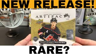 NEW RELEASE! RARE? Opening a Hobby Box of 2022-23 Upper Deck Artifacts Hockey!