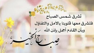 حالات واتس آب صباح الخير من أجمل وأروع مقاطع صباحية️