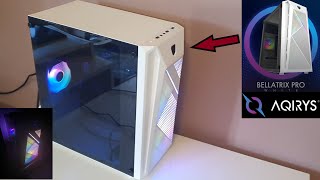 AQIRYS Bellatrix Pro White PC chassis review